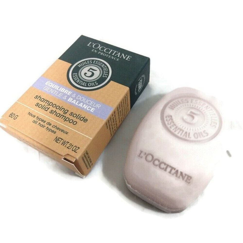 L'OCCITANE Discontinued Gentle & Balance Solid Shampoo Bar 2.1OZ /60G NEW